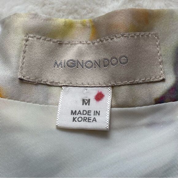 Mignon Duo Floral Pollinated MIDI Skirt Size Medium - Picture 3 of 12